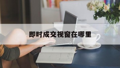 即时成交视窗在哪里(即时成交视窗在哪里看)